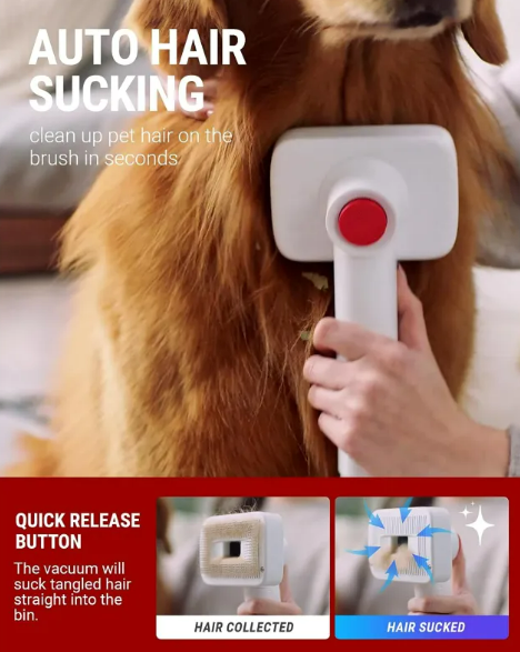 All-in-One Pet Grooming Vacuum & Clipper Kit