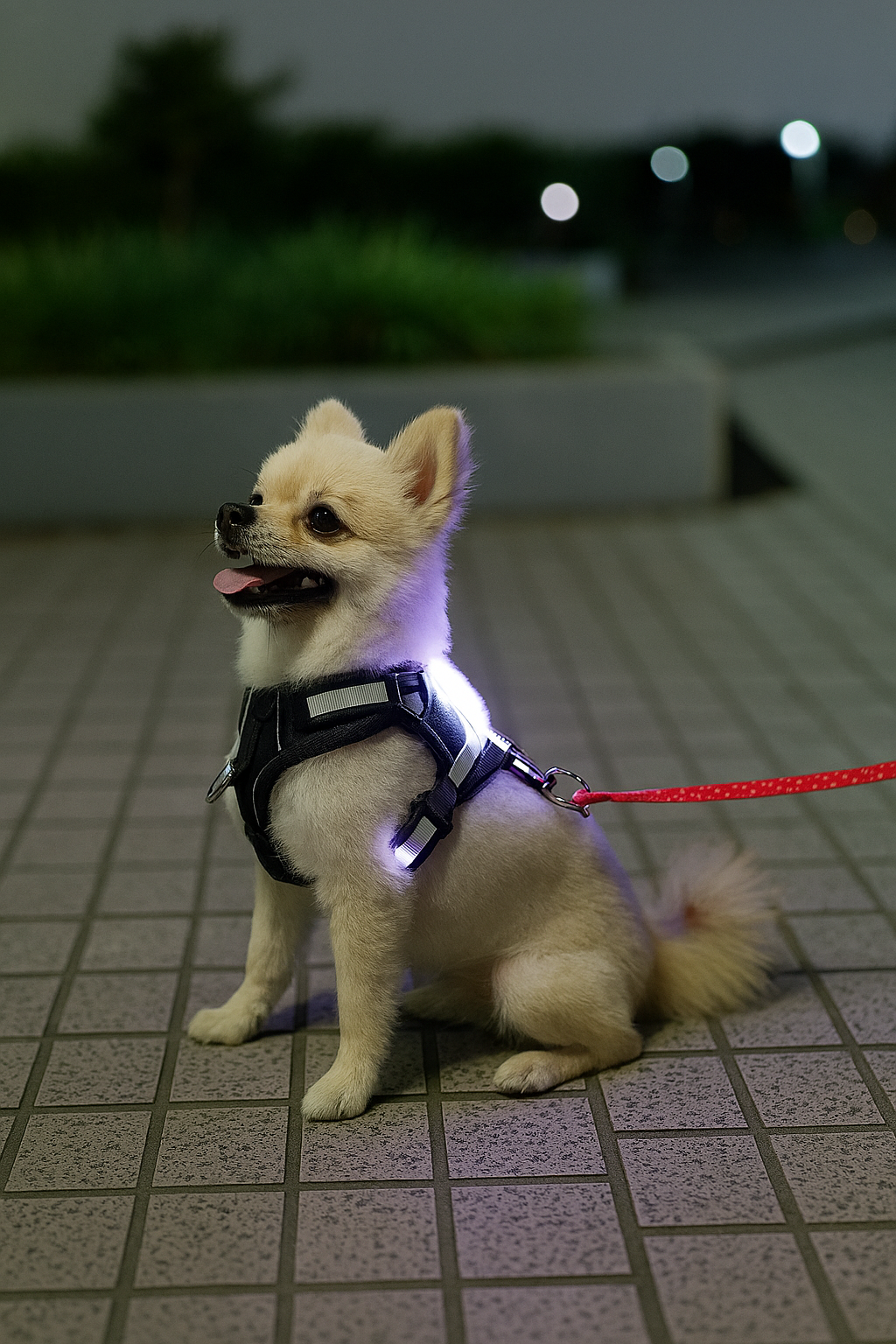 Happy Maggie! LED Safety Harness