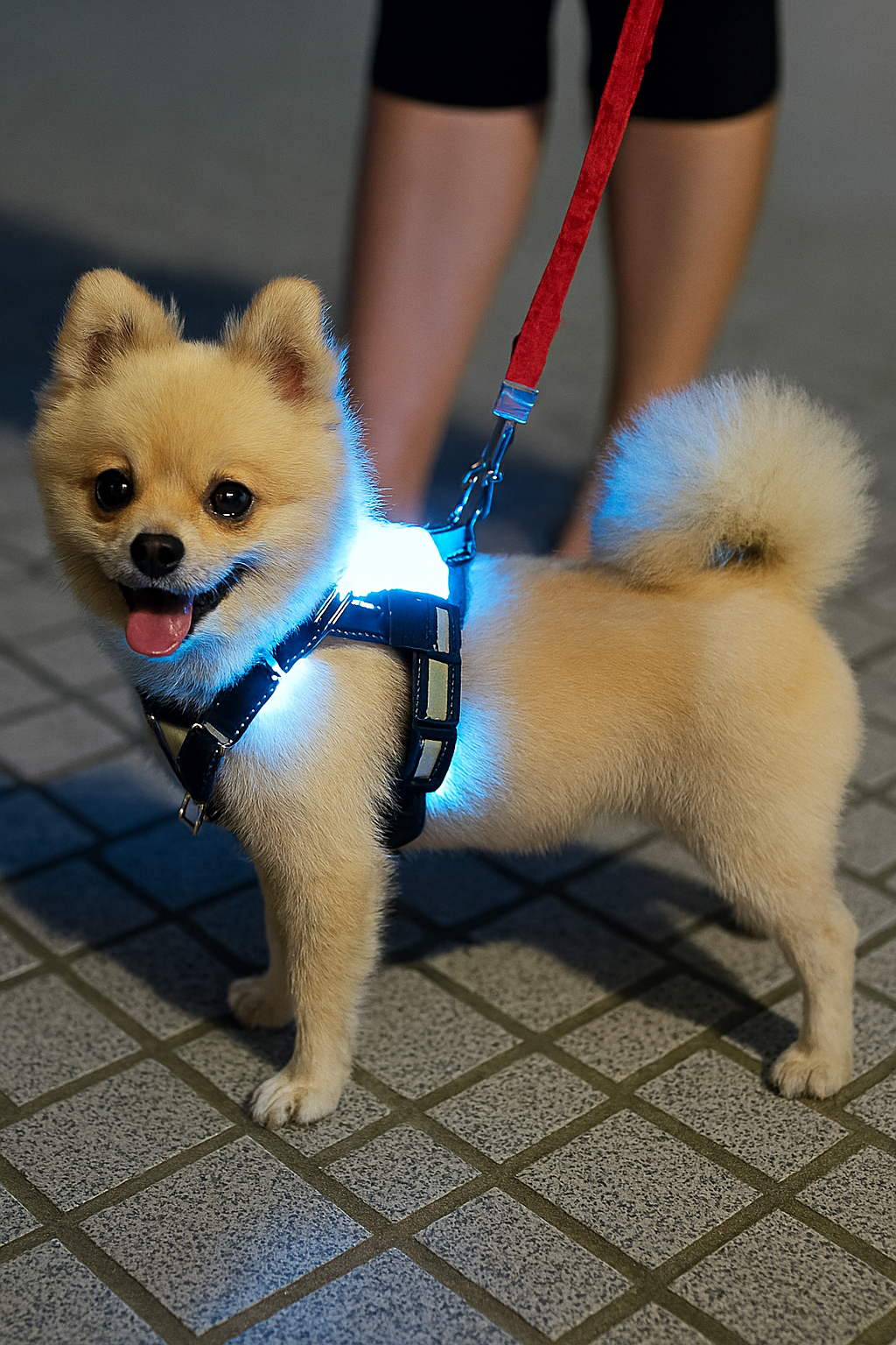 Happy Maggie! LED Safety Harness