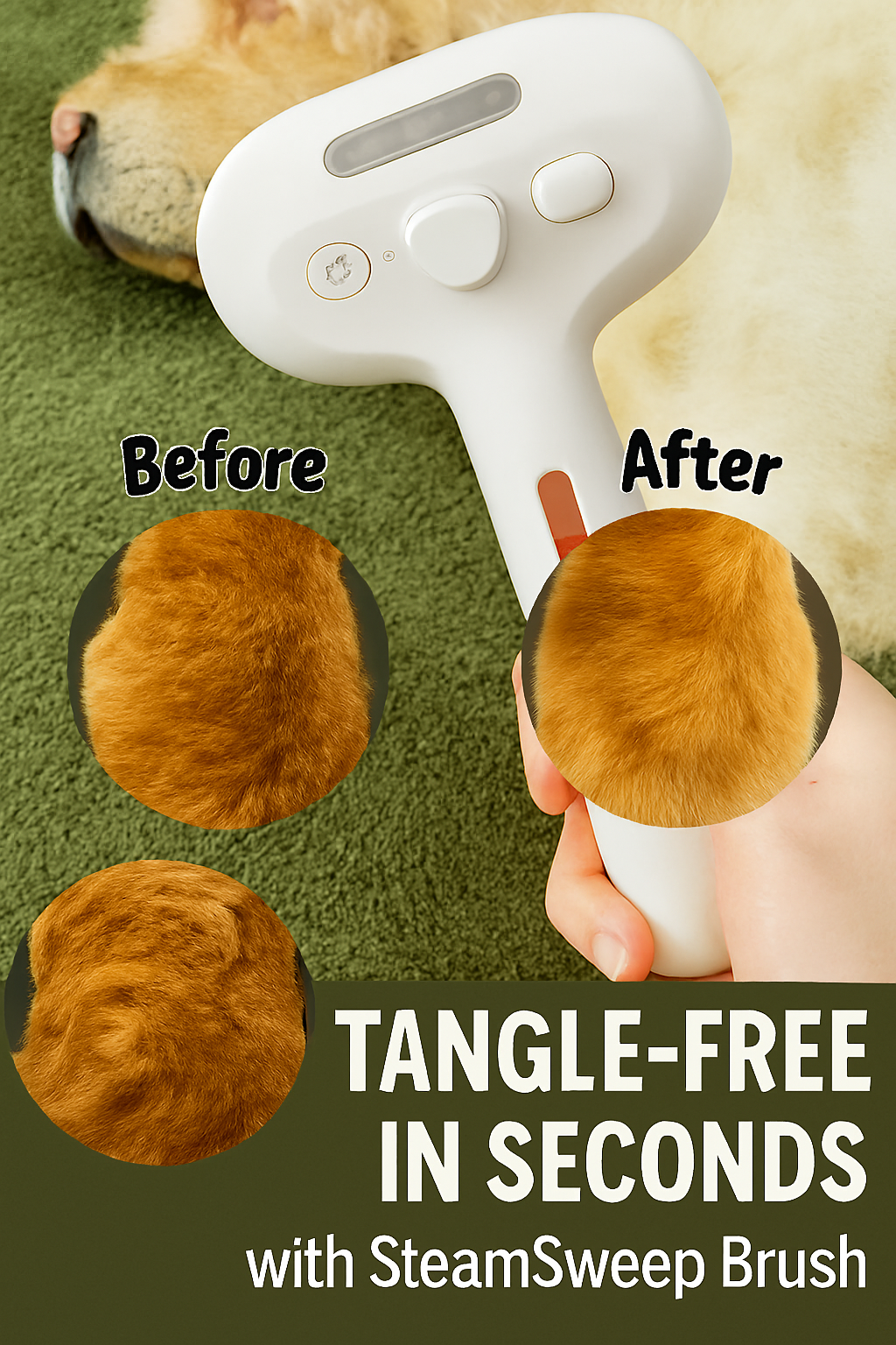 Maggie’s SteamSweep Brush Set