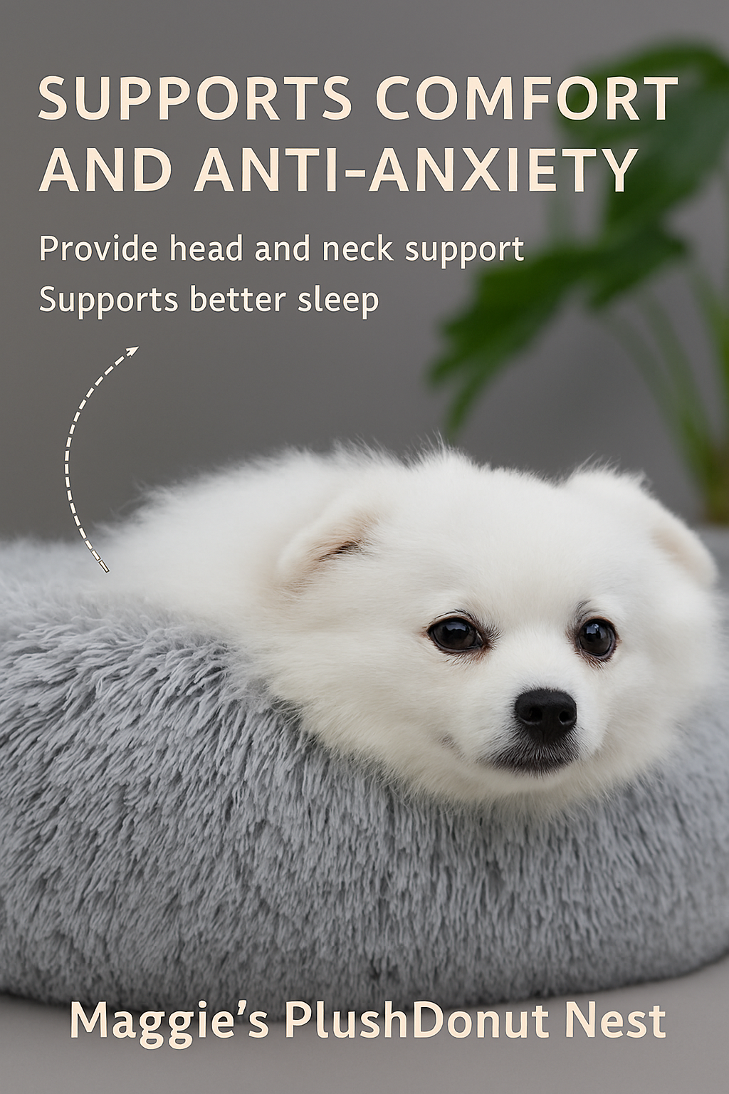 Snuggle Donut Pet Bed